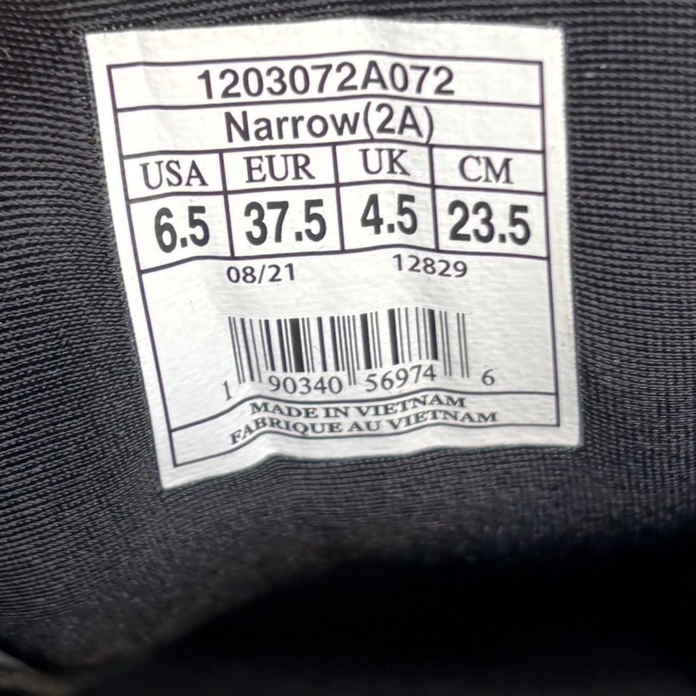 Women’s Black Brooks Addiction walking Shoes size 6.5 narrow(2A) - Picture 11 of 11